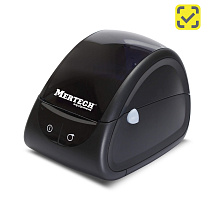 Термопринтер самоклеящихся этикеток MERTECH LP58 EVA RS232-USB Black картинка от магазина Кассоптторг